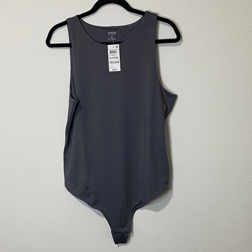 Alfani Women’s High Neck Thong Bodysuit